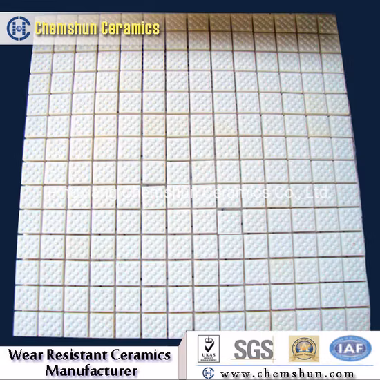 Chine Fabricant de tuyaux en acier personnalisés, de coudes, de goulottes doublées d'une doublure en céramique d'alumine résistante à l'usure appliquée dans l'industrie minière