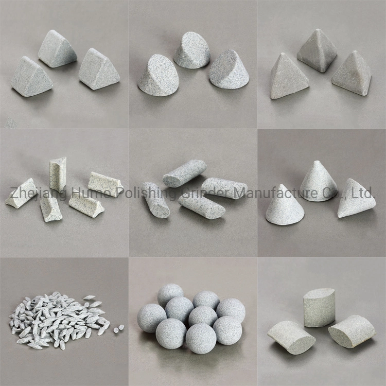 Abrasive Ceramic Grinding Media Mass Finishing Tumbling China