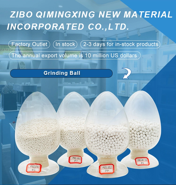 Density 4.5g/cm3 Ceramic Grinding Balls 3.5mm, 4mm, 5mm as Ceramic Grinding Media