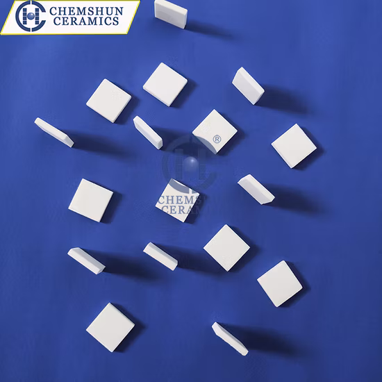 Pièces de revêtement en céramique d'alumine épaisseur 4mm/6mm